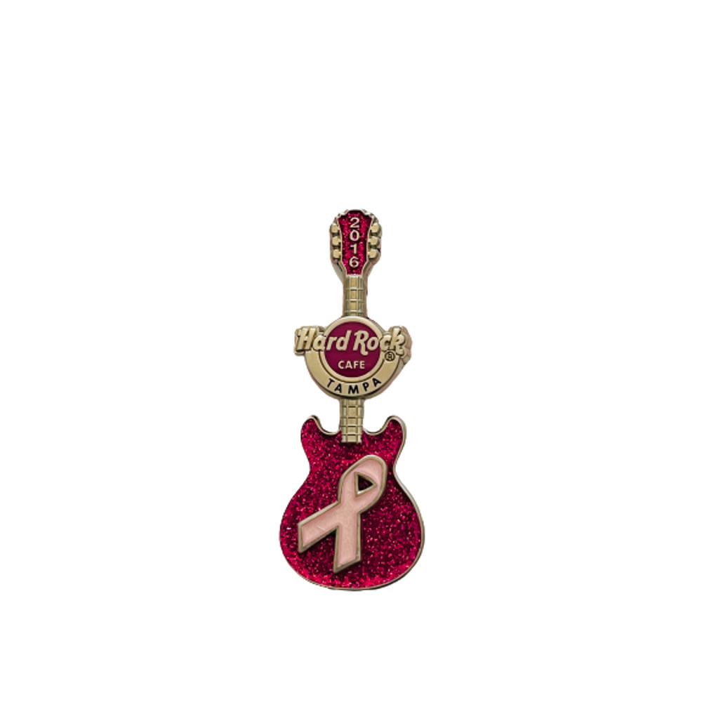 Hard Rock Cafe 2016 Pinktober Breast Cancer Awareness Pin Tampa